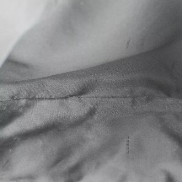 FENDI Logo Zucca Pattern Shoulder Bag Canvas Leather Black Brown Italy 32KA326 - Picture 9 of 13